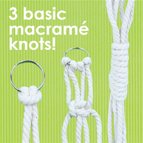 3 Basic Macramé Knots for Beginners