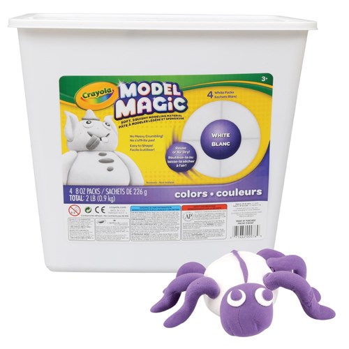 Crayola Model Magic Bucket - White - 900g