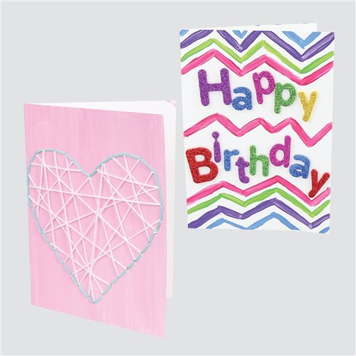Cardboard Greeting Cards - White - Pack of 20