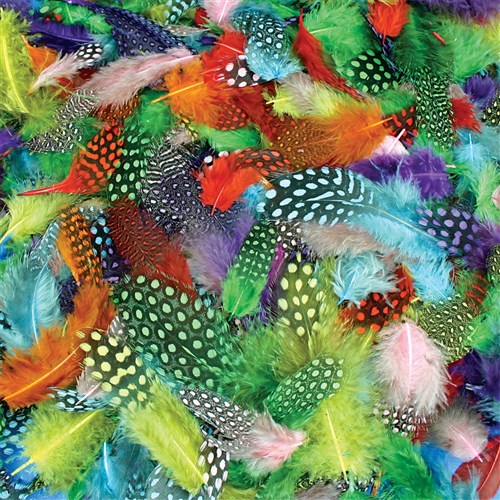 Feathers - Spotted - 25g Pack