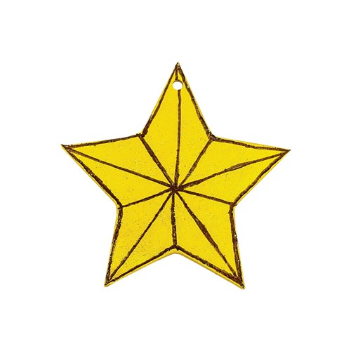Wooden Star Shapes - Pack of 20