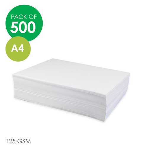 Rainbow Cover Paper - White - A4 - Pack of 500