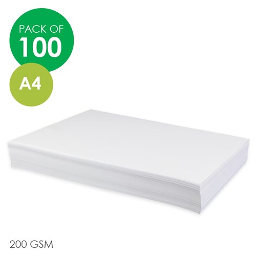 Quill MultiBoard - White - A4 - Pack of 100