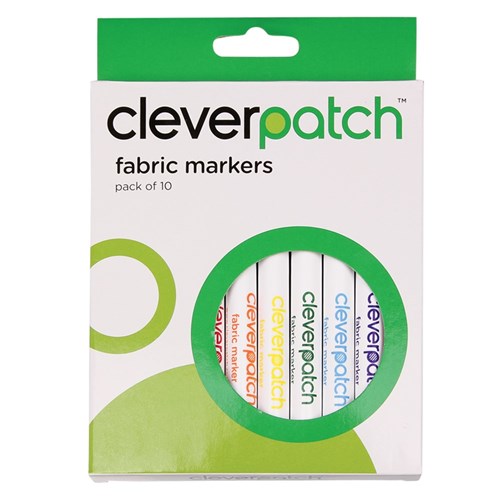 CleverPatch Fabric Markers - Pack of 10