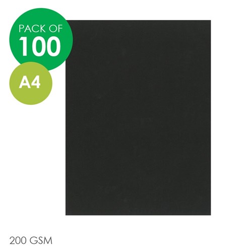 Rainbow Spectrum Board - A4 - Black - Pack of 100