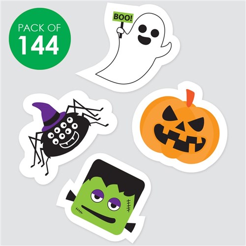 Halloween Stickers - Pack of 144