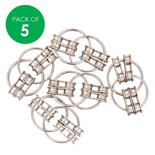 Loop Fidgets - Silver - Pack of 5