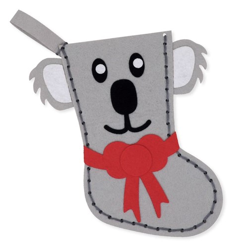 Koala Christmas Stocking Sewing CleverKit