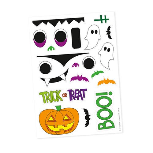 Halloween Character Stickers - Pack of 210