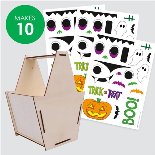 Halloween Character Baskets Bumper Pack - Makes 10 Baskets