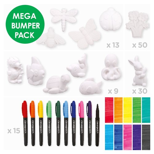 Plaster Shapes Mega Bumper Pack