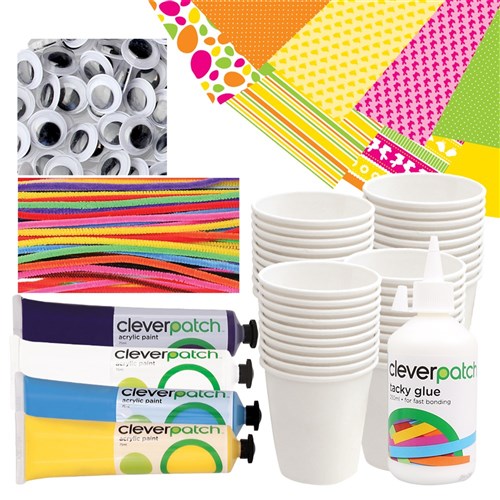 Paper Cup Characters Group Pack