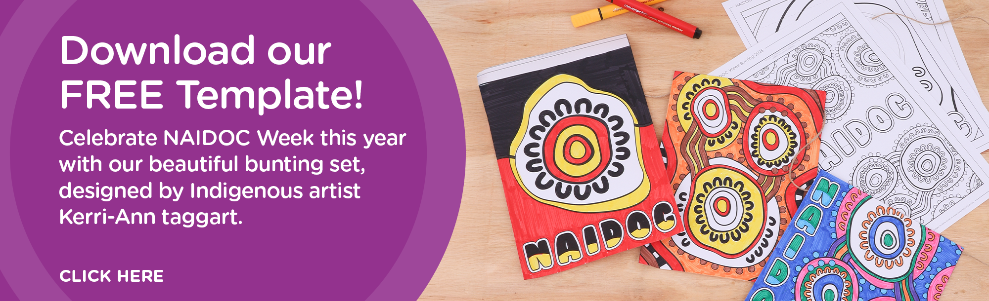 92985L NAIDOC Bunting Freebie