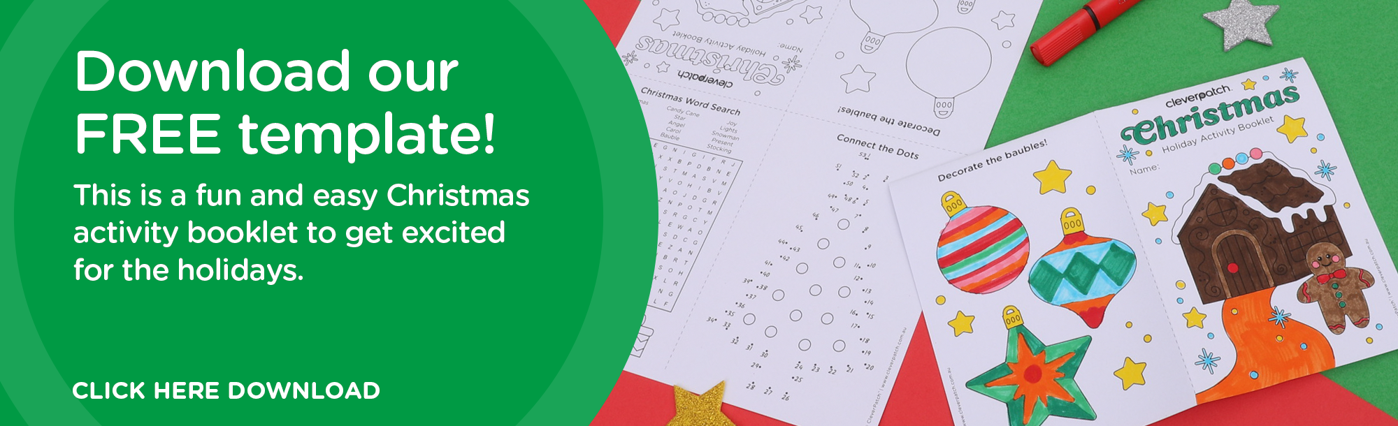 Christmas activity booklet