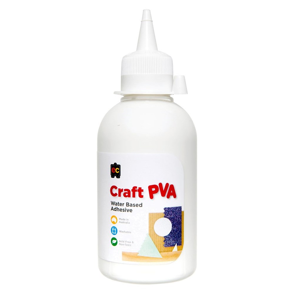 EC Craft PVA Glue - 250ml, PVA Glue & Paste