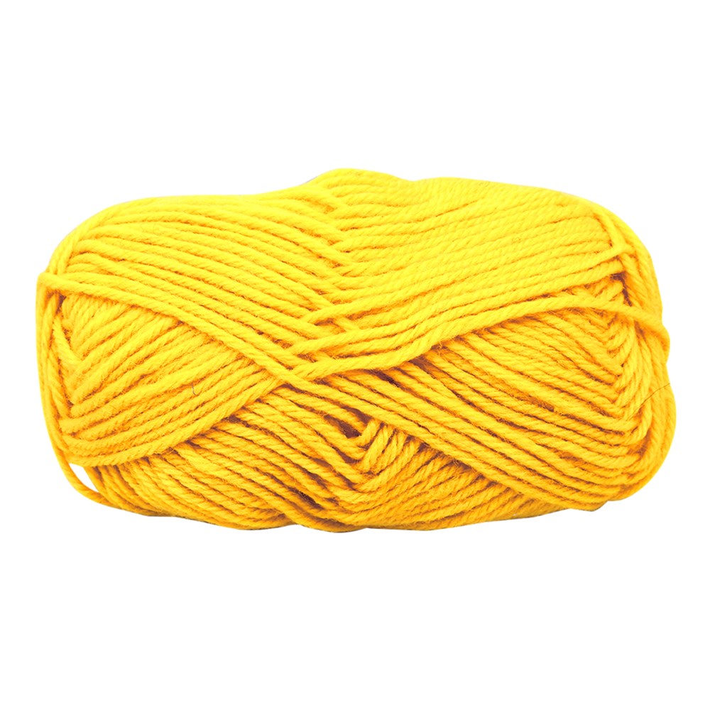 Soft Yarn Wool - Gold - 100g, Sewing & Textiles