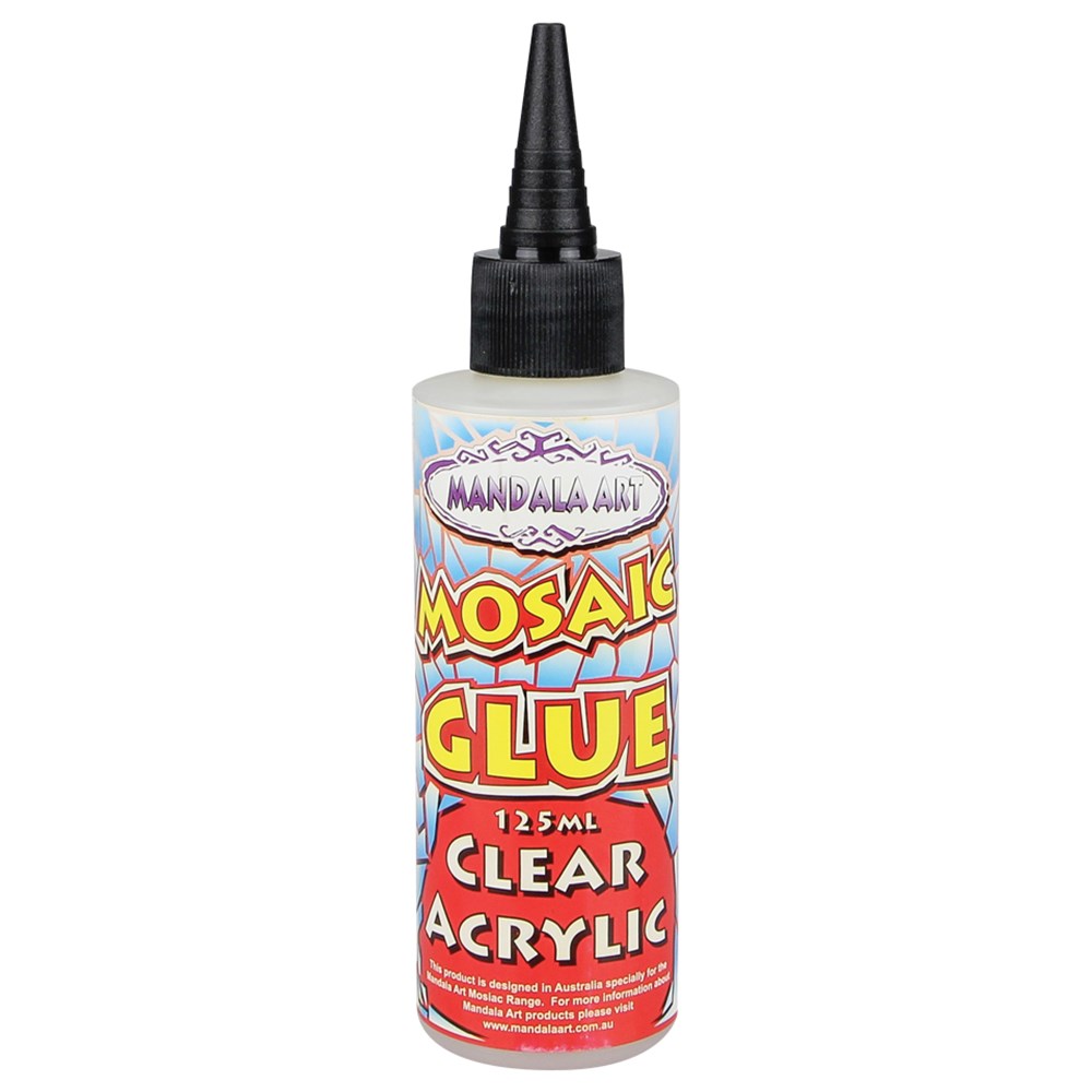 100G Mosaic Tile Glue Clear, Mosaic Adhesive, Strong Bond, Fast Drying, Waterpro