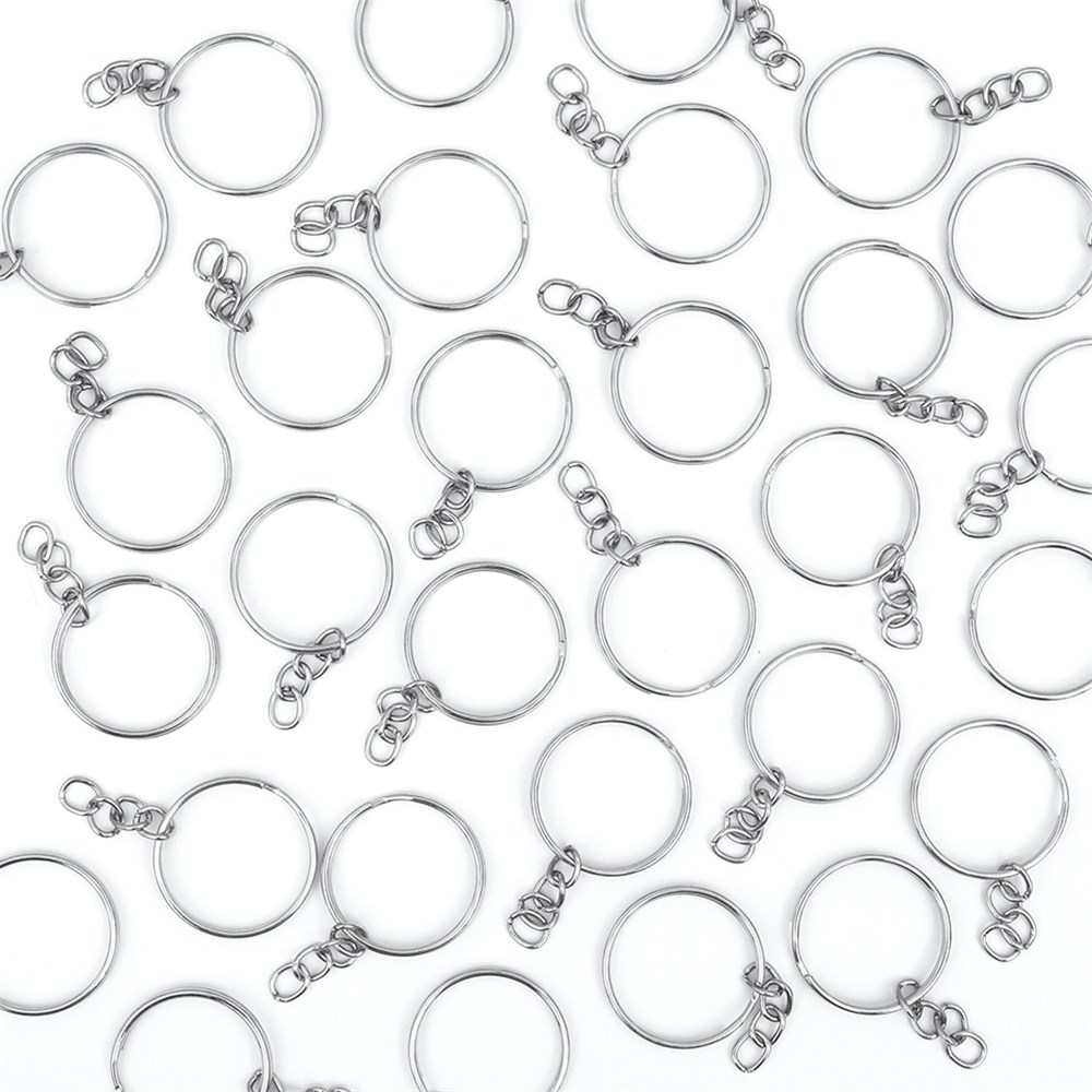 Key Ring & Chain - Pack of 30, General Collage
