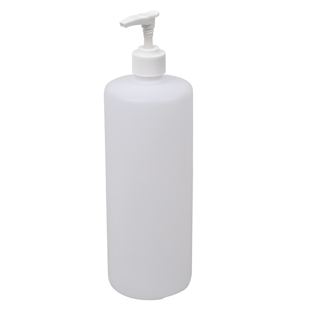 plastic pump bottle