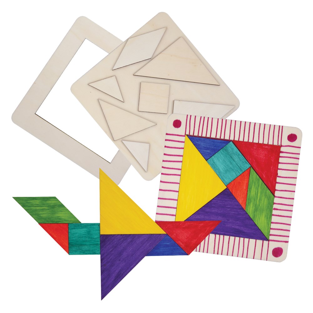 Medieval Chinese Tangram Puzzle (Distance Learning Compatible) in 2023