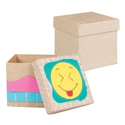 Papier Mache Box Set - Pack of 12 | Collage & Craft | CleverPatch