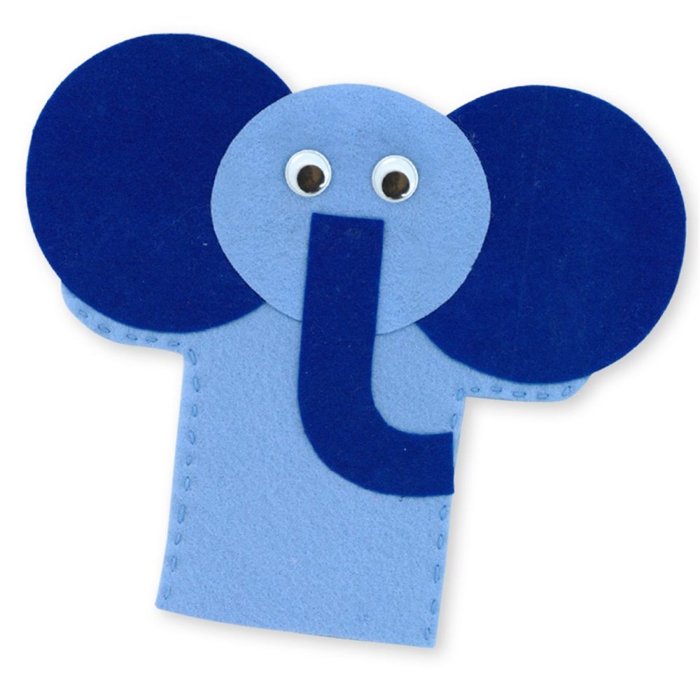 elephant hand puppet