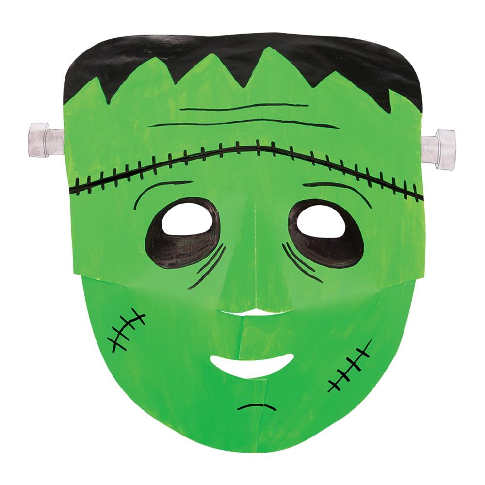 Frankenstein Mask | Paper & Card | CleverPatch - Art & Craft Supplies