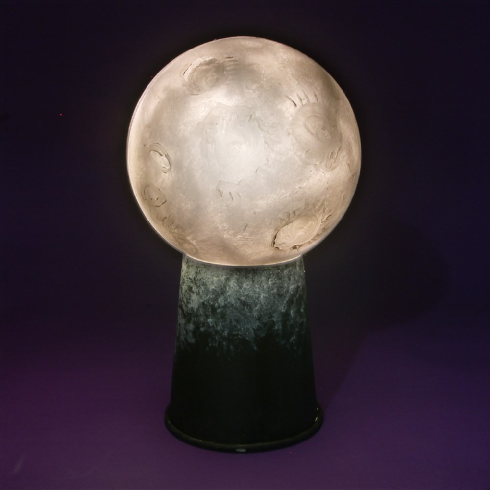 lamp moon diy glass plastic porcelain cleverpatch craft