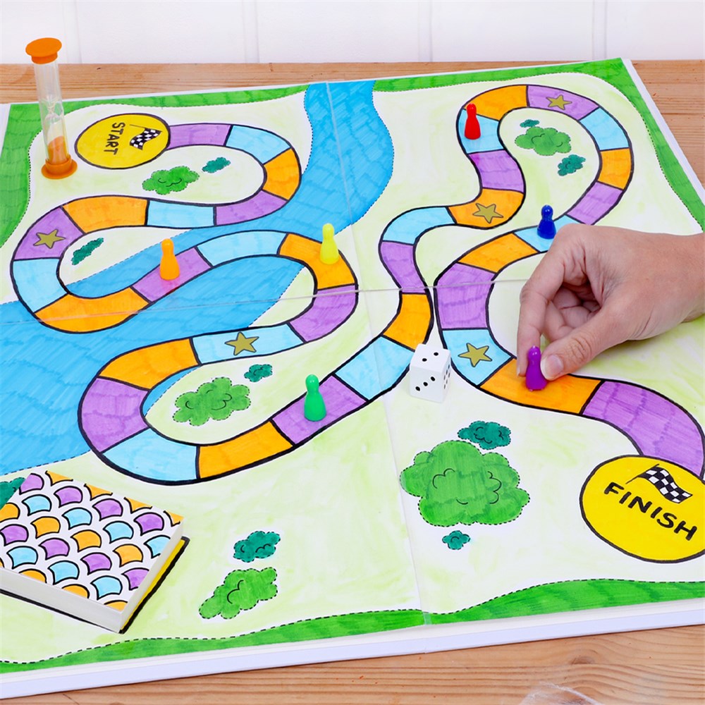 Craft Your Own Paper Board Game - Make