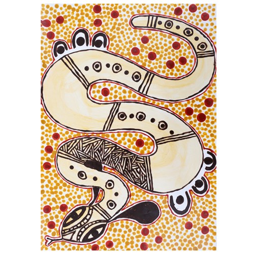 DIY Indigenous Aboriginal Dot Painting Craft Kit, DIY Craft Kit, Gifts