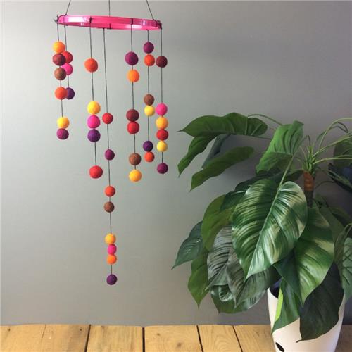 Felt Ball Mobile