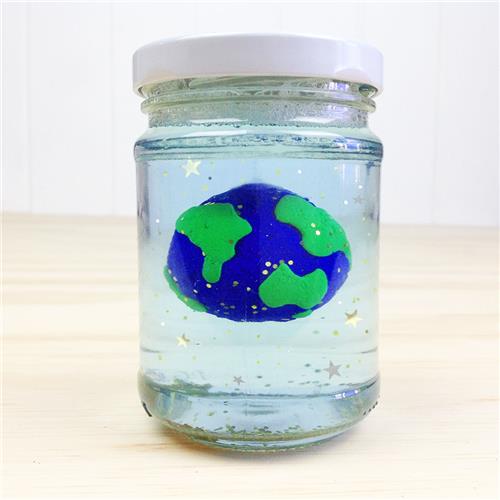 Solar System Snow Globe