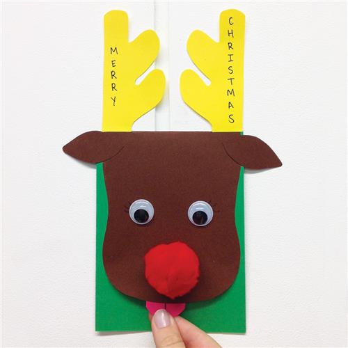 Reindeer Pop Up Card