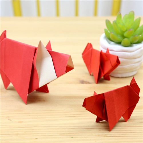 Origami Pig