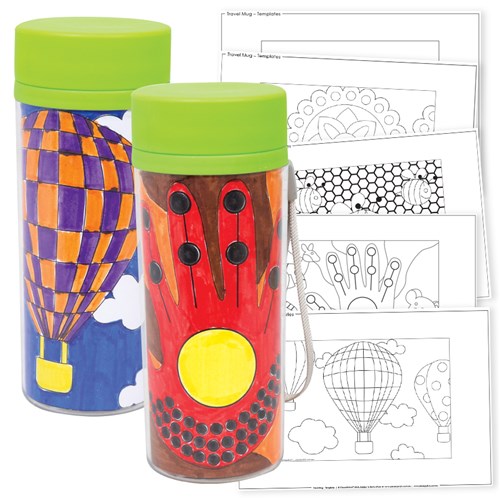 Design a Travel Mug Templates