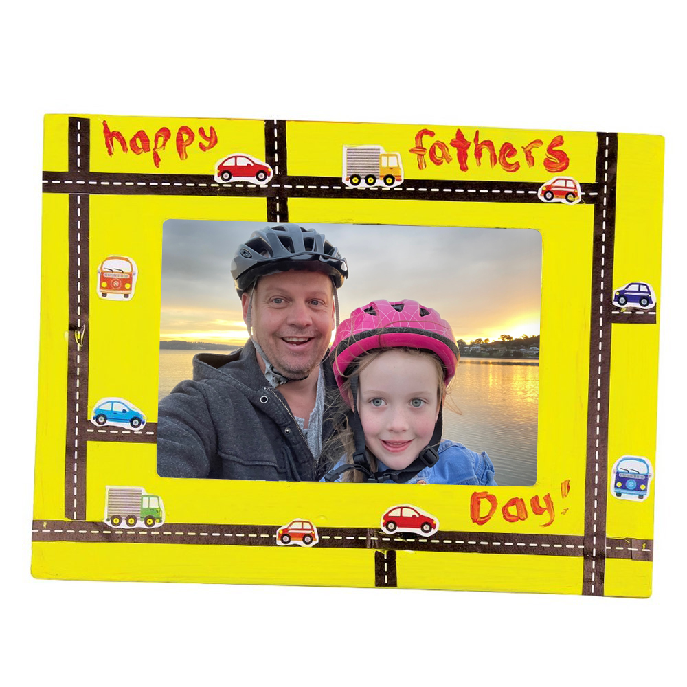 Father's Day Photo Frame Father's Day CleverPatch Art & Craft