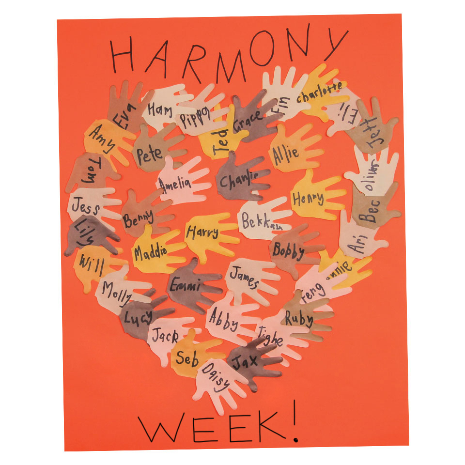 Harmony Day Poster Harmony Day CleverPatch Art & Craft Supplies