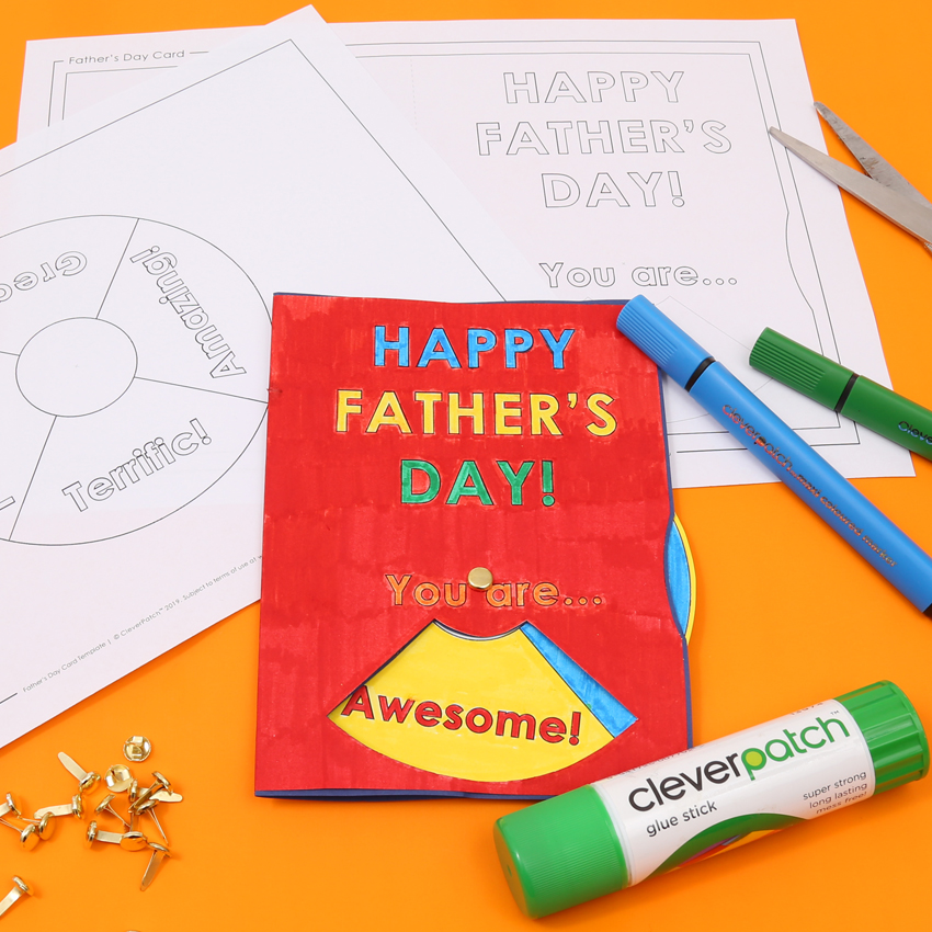 Father's Day Card Father's Day CleverPatch CleverPatch Art