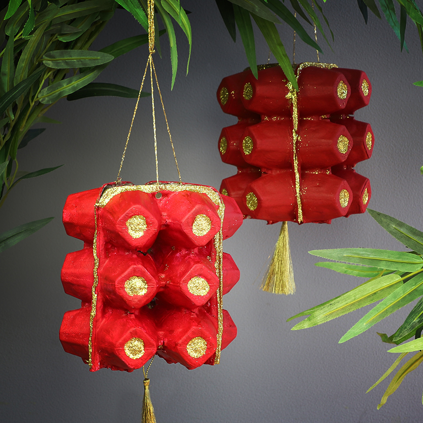 Egg Carton Lanterns Chinese New Year CleverPatch CleverPatch