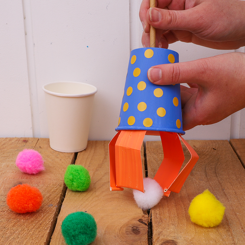 DIY Cup Claw Game Paper & Card CleverPatch Art & Craft Supplies