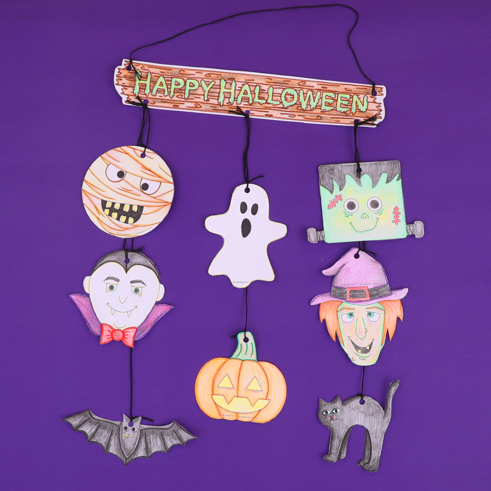 Halloween Mobile Halloween CleverPatch Art & Craft Supplies