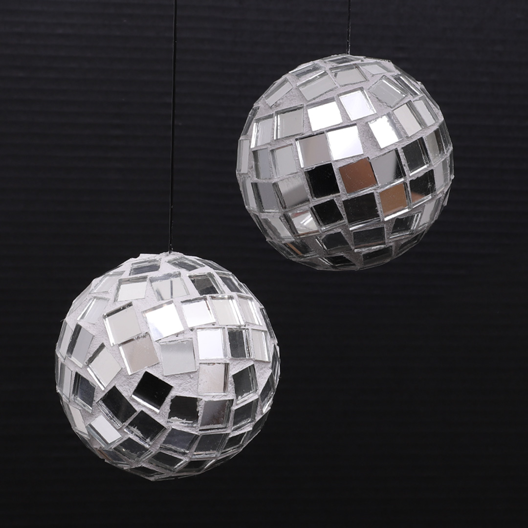 PopGrip Y2K A Stella E Disco Ball Per Cellulare – Style Retrò Con Collage Psichedeco, Adesivo PopSockets - 2