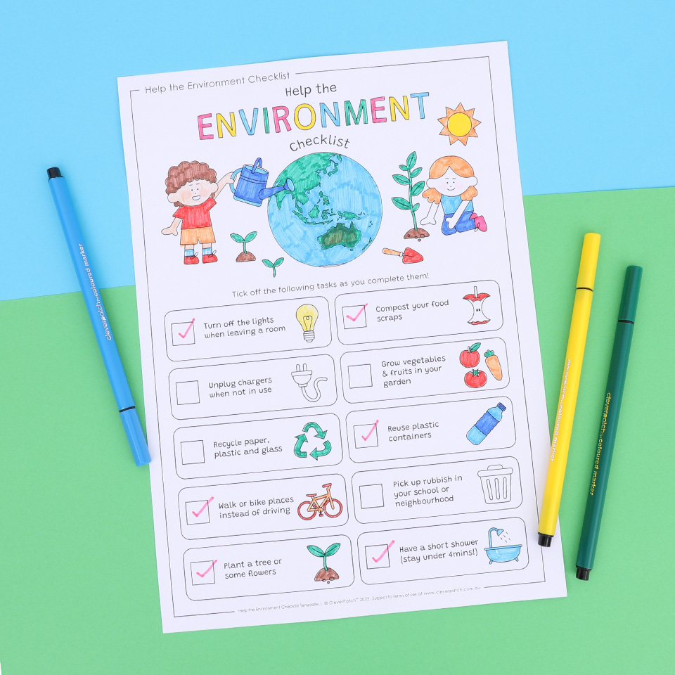 Environmental Checklist | World Environment Day - Clever Patch ...