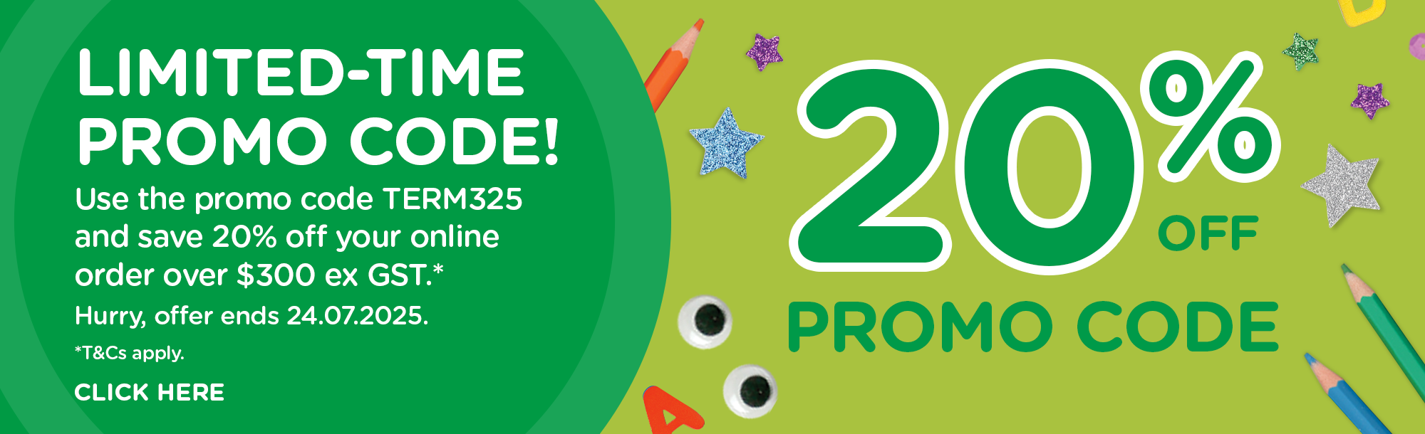 TERM325 Promo Code