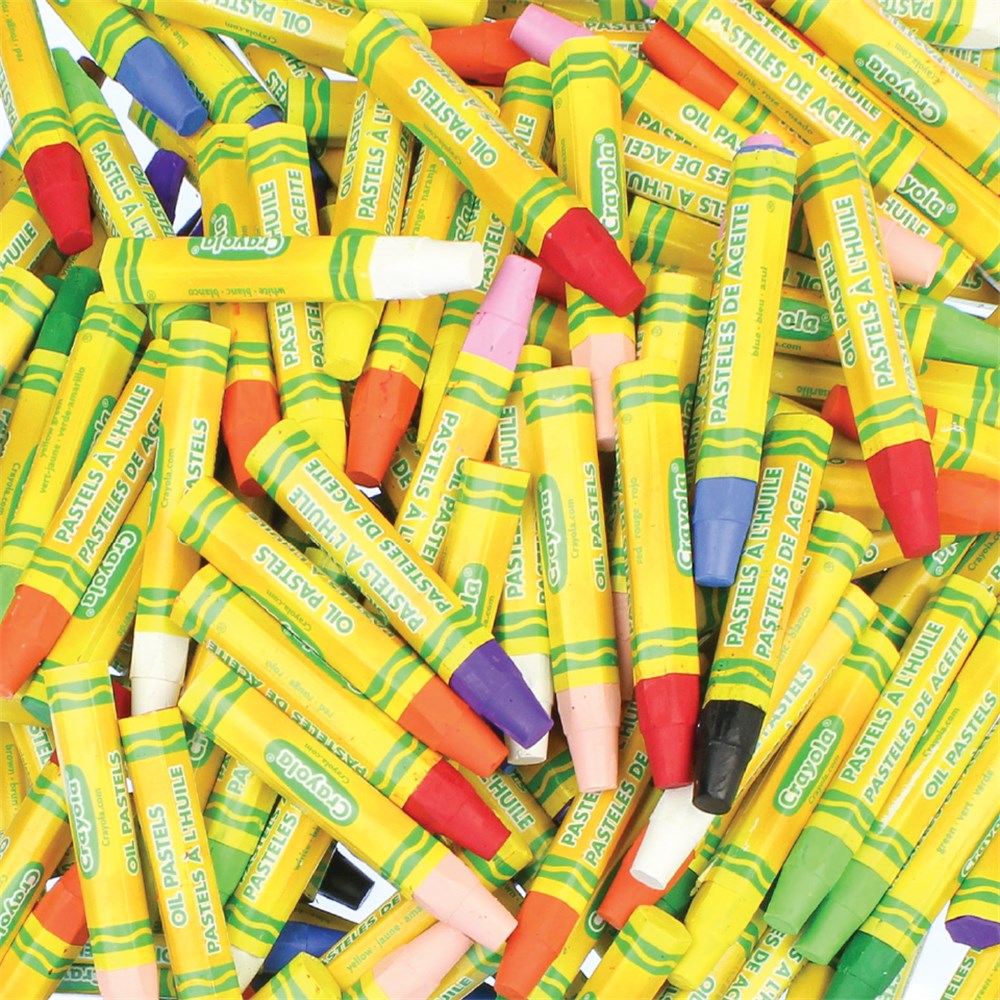 Crayola Oil Pastels Classpack Pack of 336 Oil Pastels & Charcoal