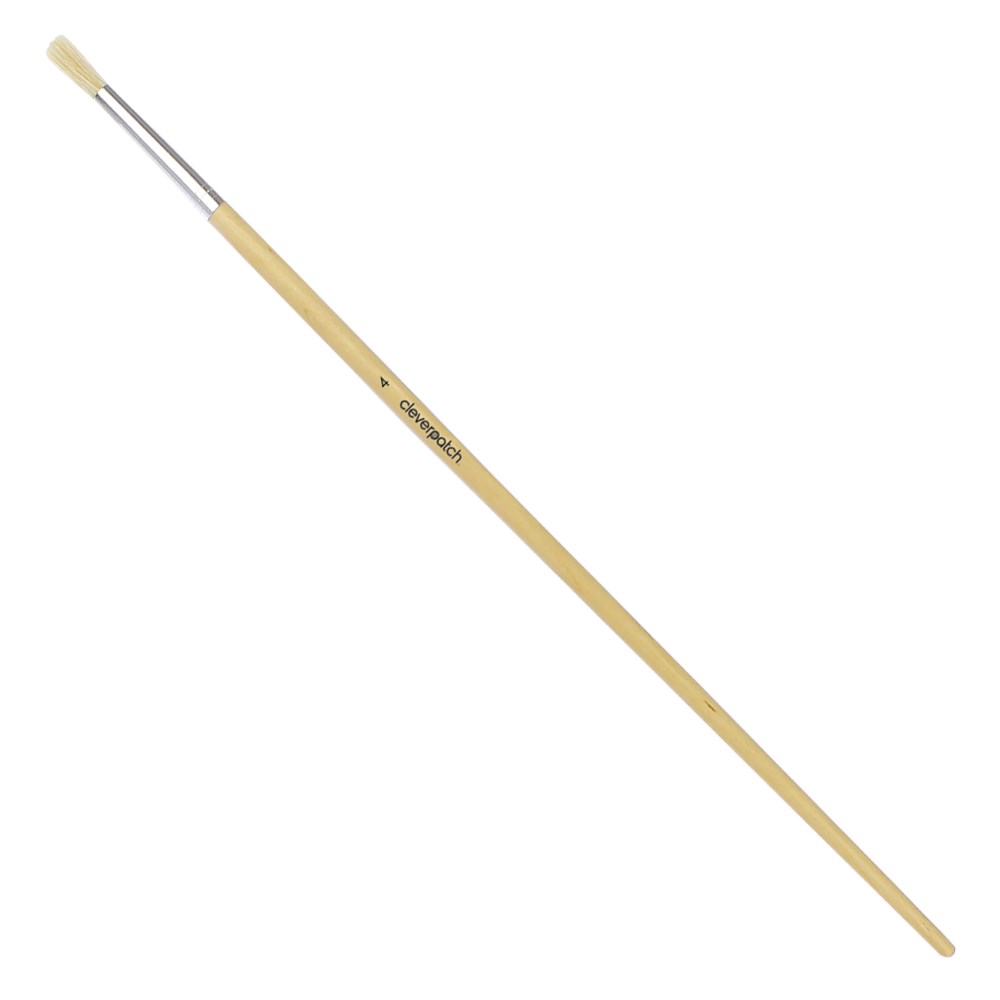 Round Paint Brush Size 04 Hog Hair Paint Brushes & Effects