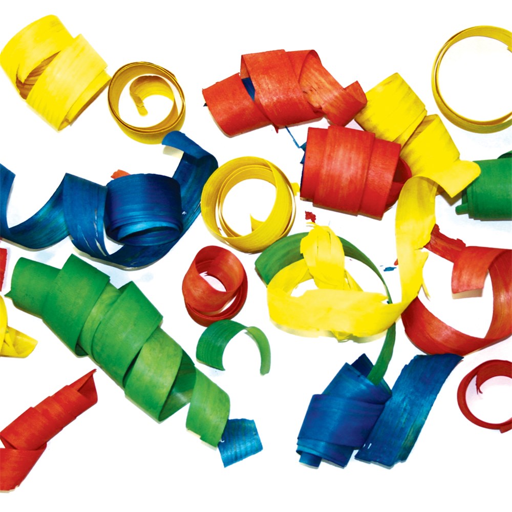 Curly Wood Shavings 60g Pack General Collage CleverPatch Art & Craft Supplies