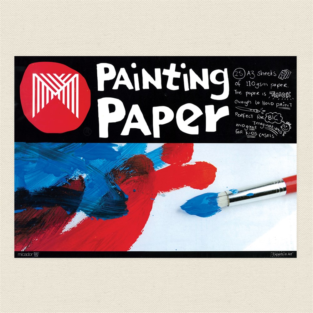 Micador Painting Paper Pack of 25 Easel, Art & Drawing Papers