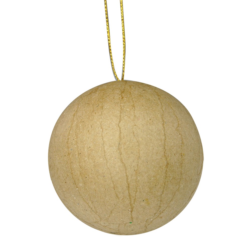 Papier Mache Baubles Pack of 20 Christmas Ornaments CleverPatch