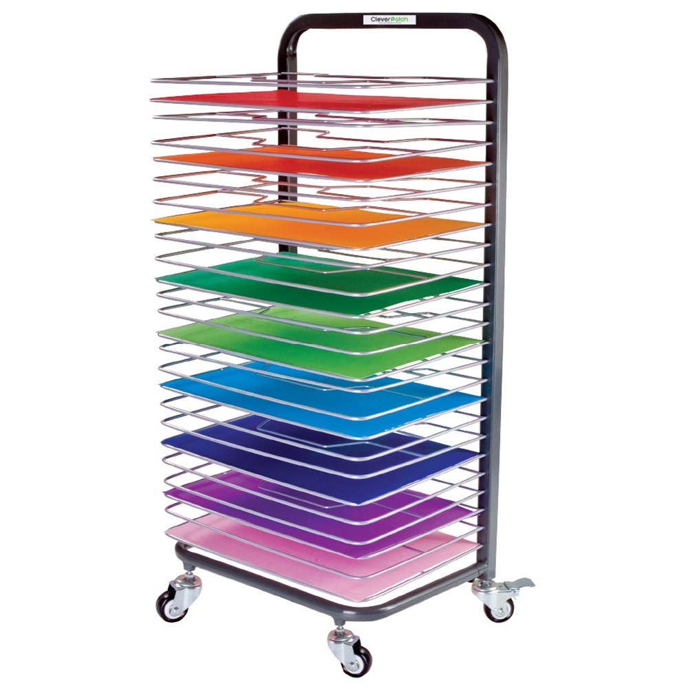 CleverPatch Portable Drying Rack Art Easels, Dryers & Craft Tro CleverPatch Art & Craft